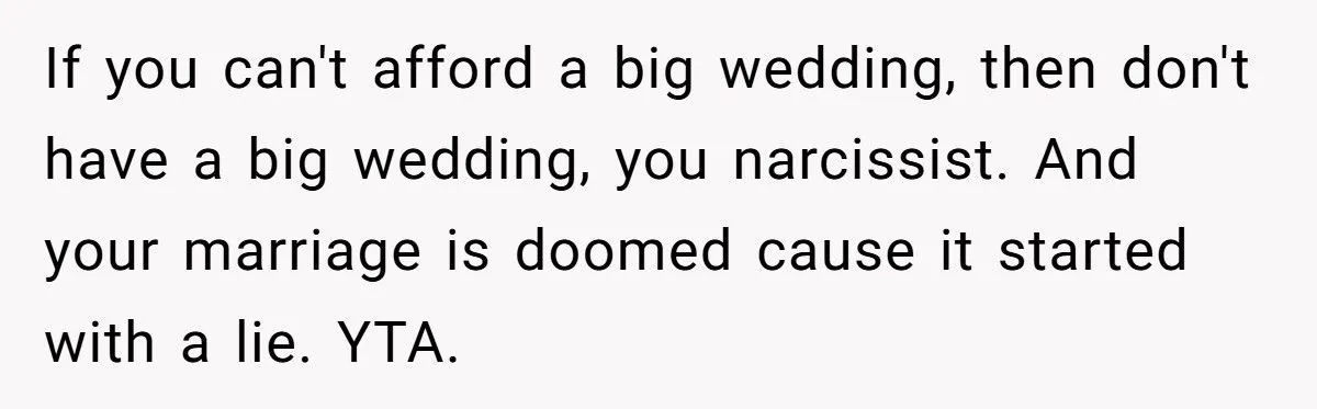 Bride Secretly Sells Alcohol At Dry Wedding To Offset Costs