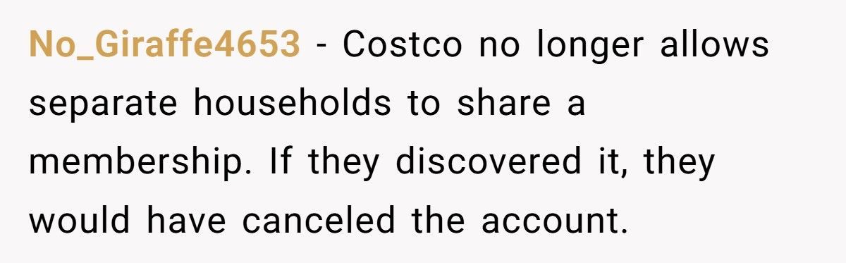 Woman Adds Herself To Husband’s Costco Account, Removes Ex-Wife