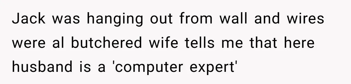 An Electrician Felt Insulted on the Job, So He Stopped Doing Extra Work