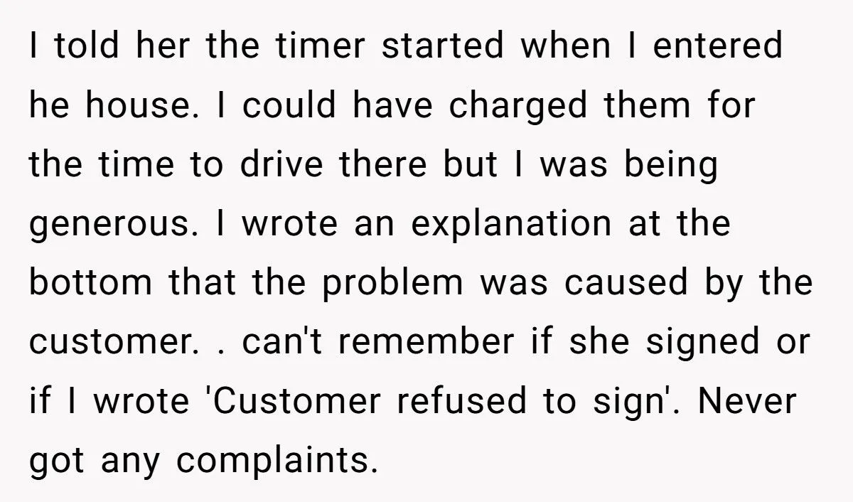 An Electrician Felt Insulted on the Job, So He Stopped Doing Extra Work