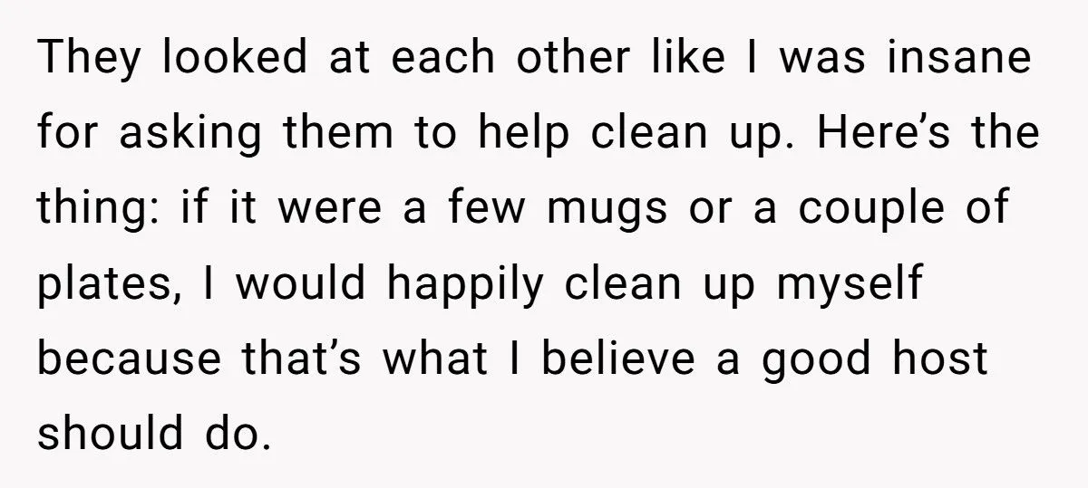 Teen’s Sleepover Turns Sour When Friends Balk At Cleaning Up The Mess