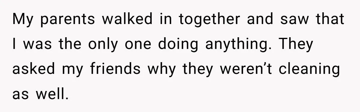 Teen’s Sleepover Turns Sour When Friends Balk At Cleaning Up The Mess