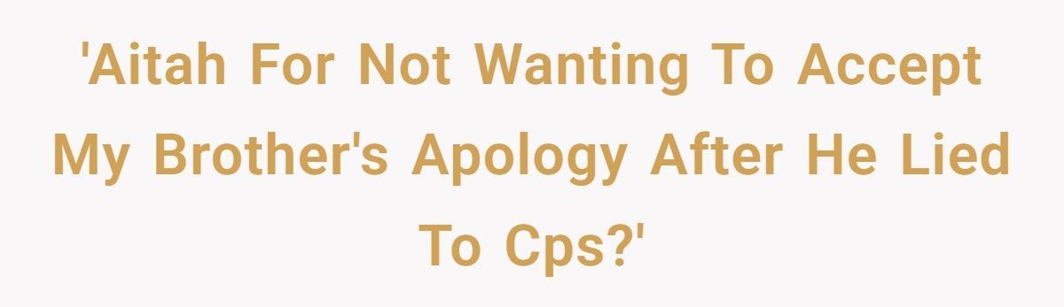 After Her Brother Lied to CPS About Her Kids, She’s Done Pretending Everything’s Fine