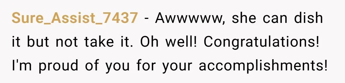 Woman Claps Back At Friend’s Jealous Jab Over Graduation Celebration