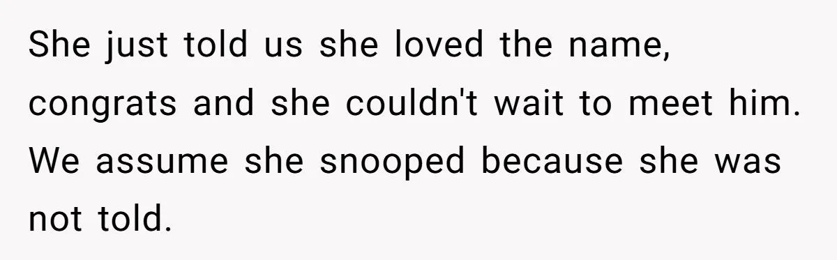 Brother’s Wife Stole Their Baby Name - So Parents Secretly Swapped It and Left Her Furious