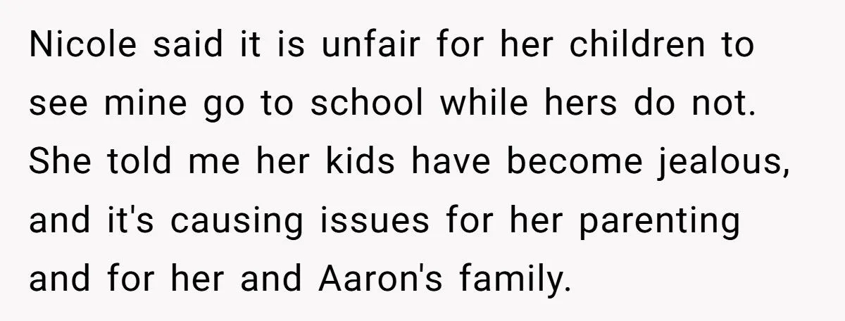When An Ex’s Wife Pushes To Homeschool, This Mom Says “No Way!”