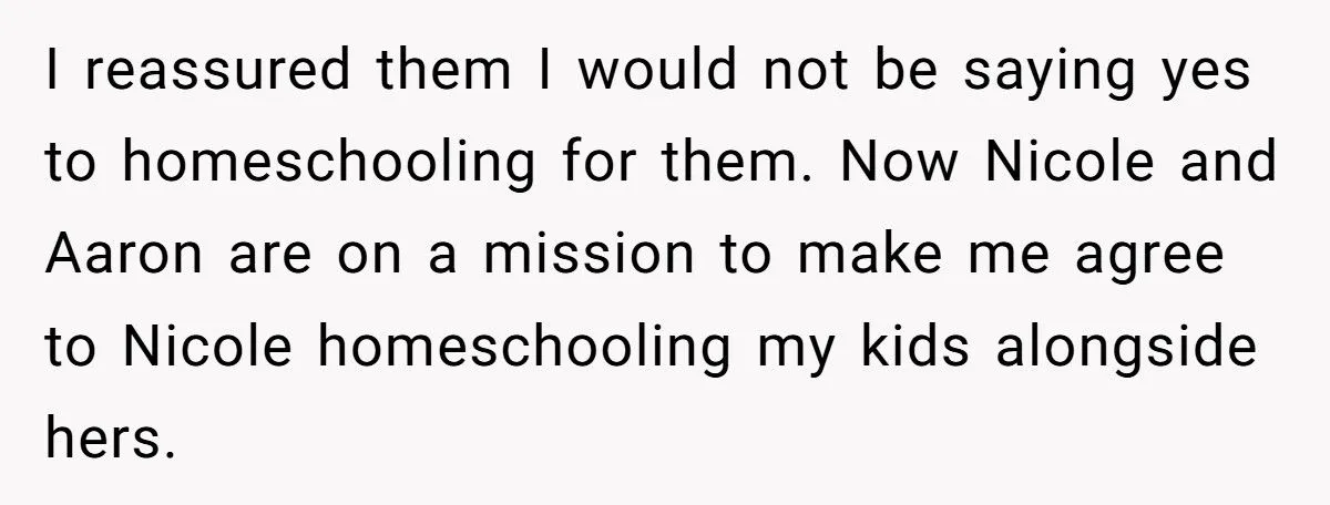 When An Ex’s Wife Pushes To Homeschool, This Mom Says “No Way!”