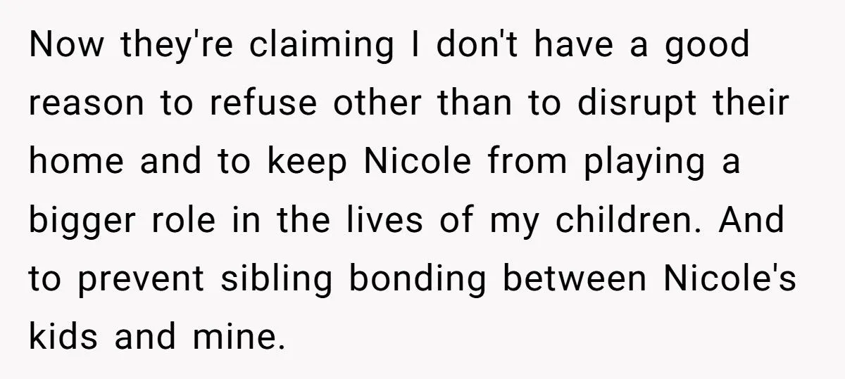 When An Ex’s Wife Pushes To Homeschool, This Mom Says “No Way!”
