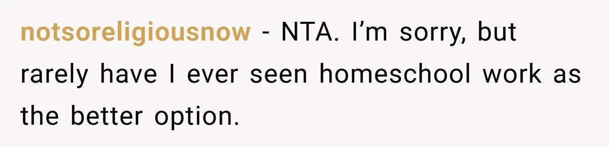 When An Ex’s Wife Pushes To Homeschool, This Mom Says “No Way!”