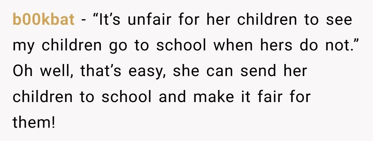 When An Ex’s Wife Pushes To Homeschool, This Mom Says “No Way!”
