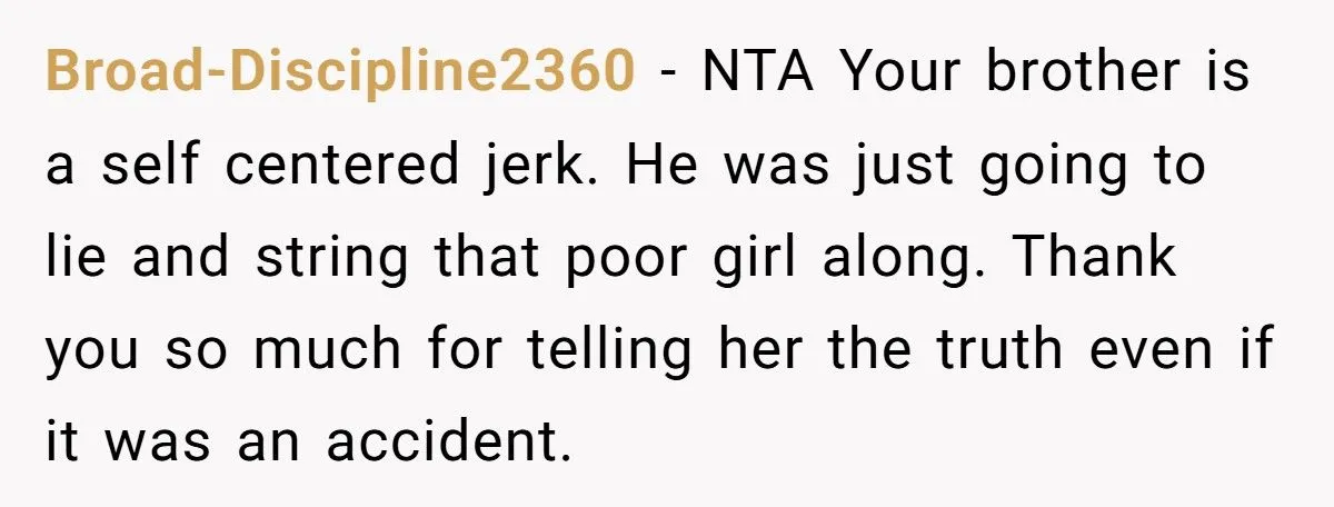 A Woman Accidentally Reveals Her Brother’s Vasectomy to His Girlfriend - Now He’s Cutting Her Out of His Life