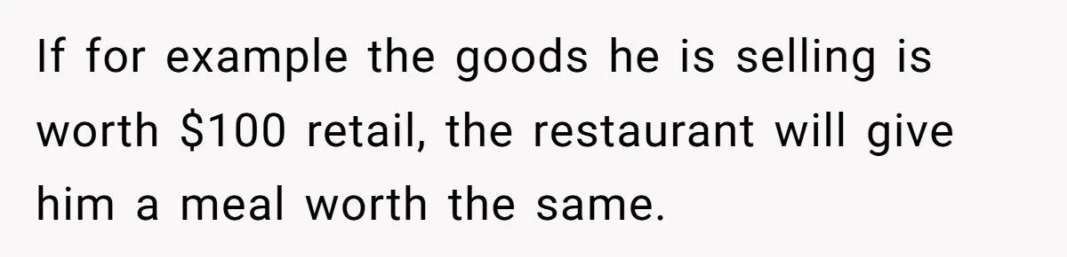A Man Uses Free Meal Trade on First Date, Then Demands Cash When She Says No Spark
