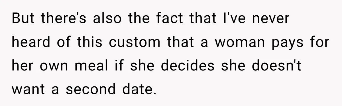 A Man Uses Free Meal Trade on First Date, Then Demands Cash When She Says No Spark