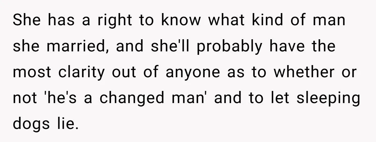 She Discovered Her Brother’s Secret Past and Wondered if His Wife Needed to Know
