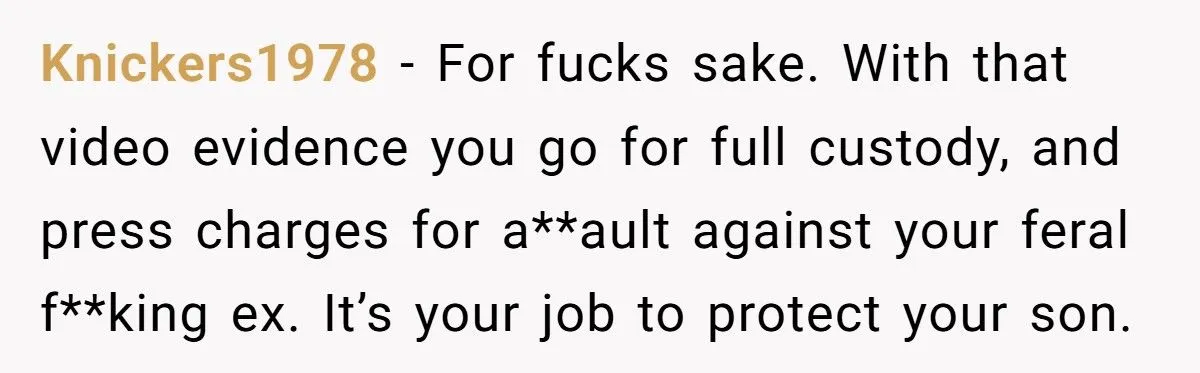 Parenting Battle Escalates After Father Shows Wife Hitting Their Child on Camera