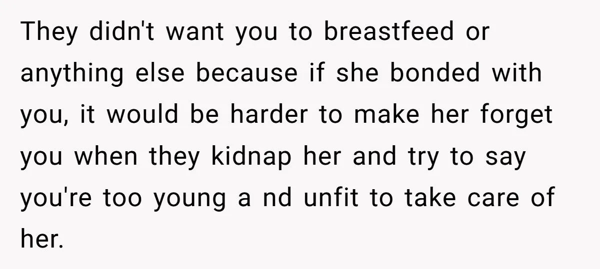 A Young Mom’s Fight To Protect Her Newborn From A Controlling Family’s Disturbing Behavior