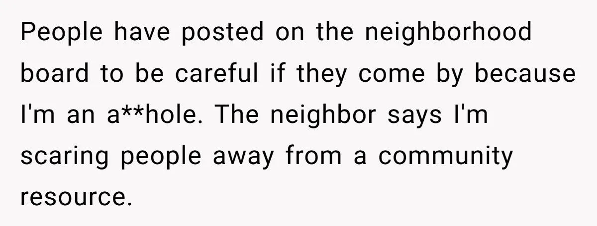 Homeowner Asks Neighbor to Move “Community Farm Stand” After Thieves Raid Their Garden