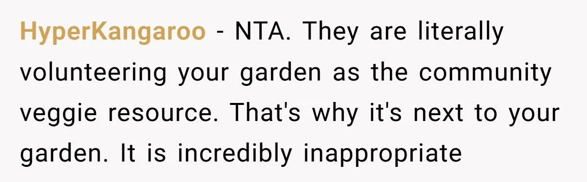 Homeowner Asks Neighbor to Move “Community Farm Stand” After Thieves Raid Their Garden