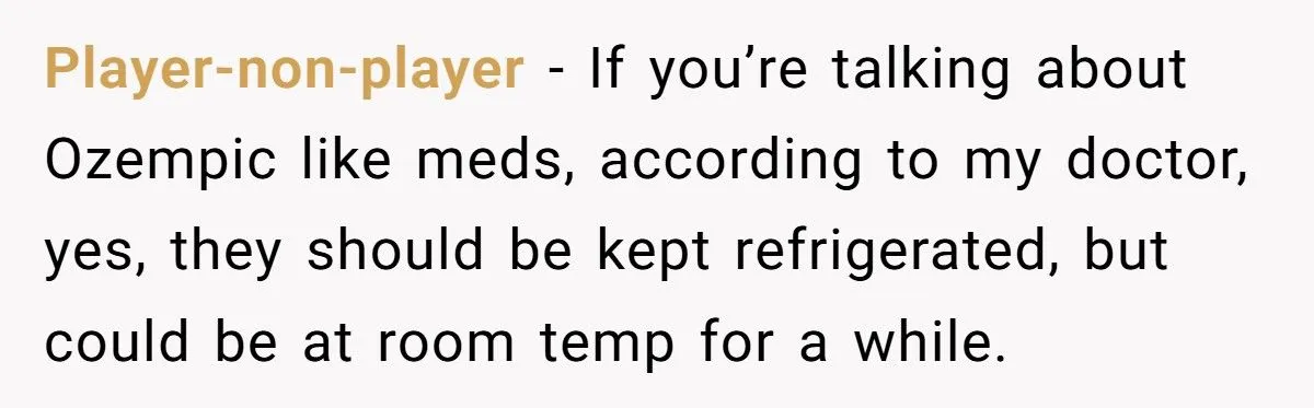 Roommate’s Fridge Fumble Ruins $670 Weight Loss Meds, Court Threat Looms