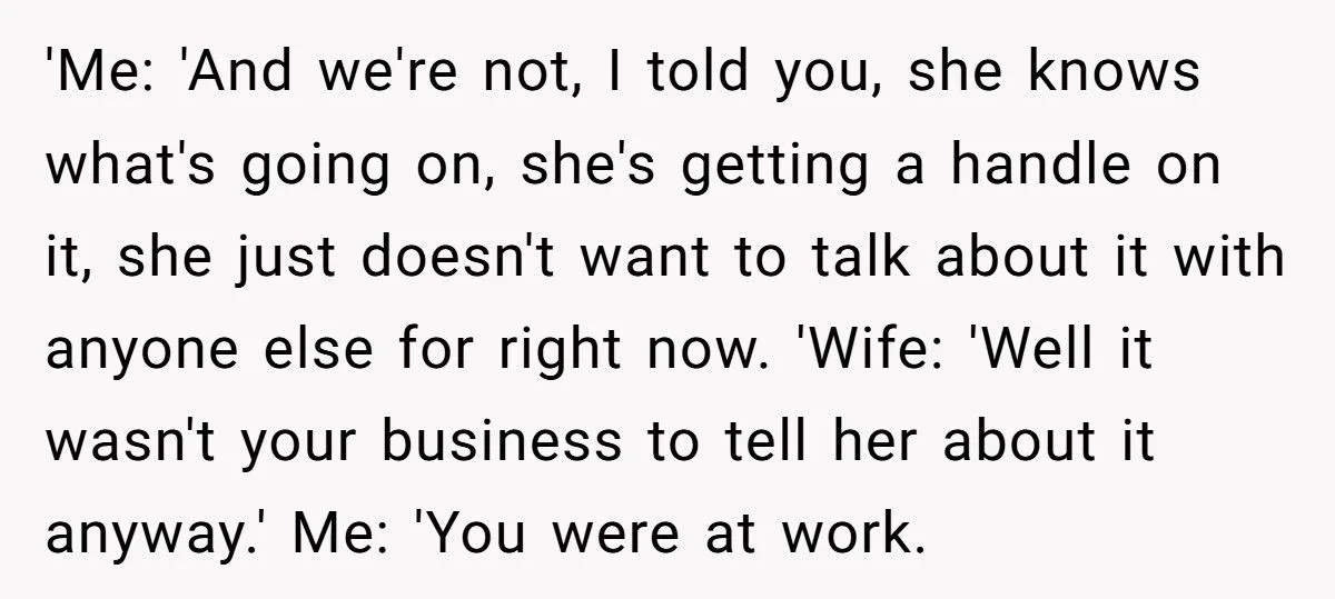 He Blocked His Wife from Forcing Their 12-Year-Old Into a Period Party She Desperately Tried to Avoid