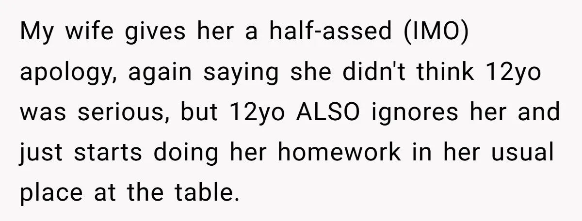 He Blocked His Wife from Forcing Their 12-Year-Old Into a Period Party She Desperately Tried to Avoid