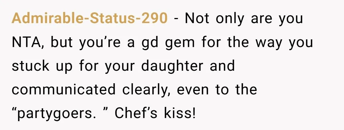 He Blocked His Wife from Forcing Their 12-Year-Old Into a Period Party She Desperately Tried to Avoid