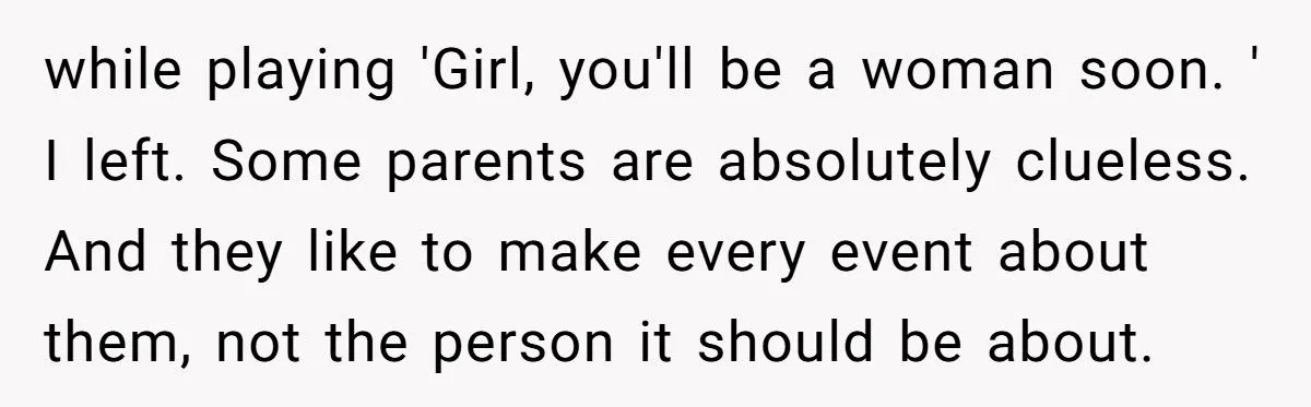 He Blocked His Wife from Forcing Their 12-Year-Old Into a Period Party She Desperately Tried to Avoid