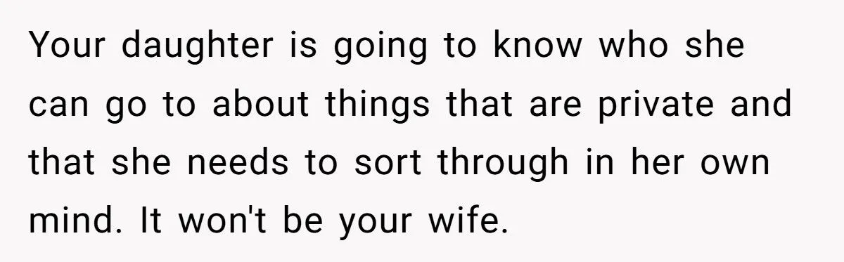 He Blocked His Wife from Forcing Their 12-Year-Old Into a Period Party She Desperately Tried to Avoid