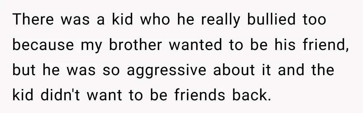 She Refused to Protect Her Autistic Brother from the Consequences of His Bullying