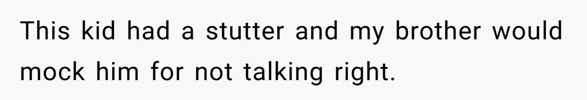 She Refused to Protect Her Autistic Brother from the Consequences of His Bullying