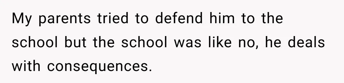 She Refused to Protect Her Autistic Brother from the Consequences of His Bullying