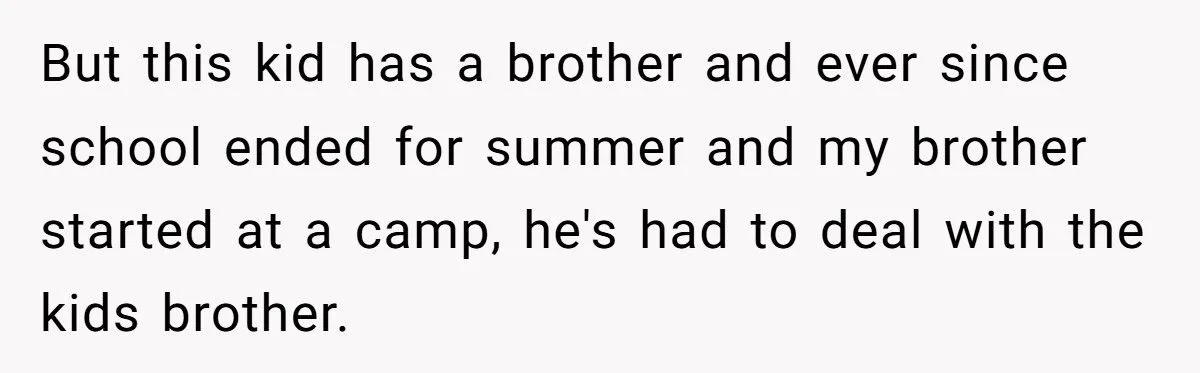 She Refused to Protect Her Autistic Brother from the Consequences of His Bullying