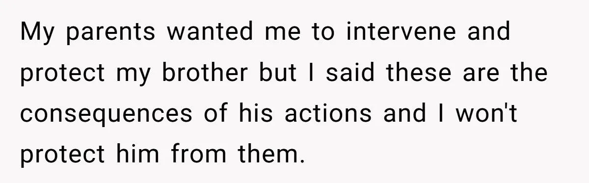 She Refused to Protect Her Autistic Brother from the Consequences of His Bullying