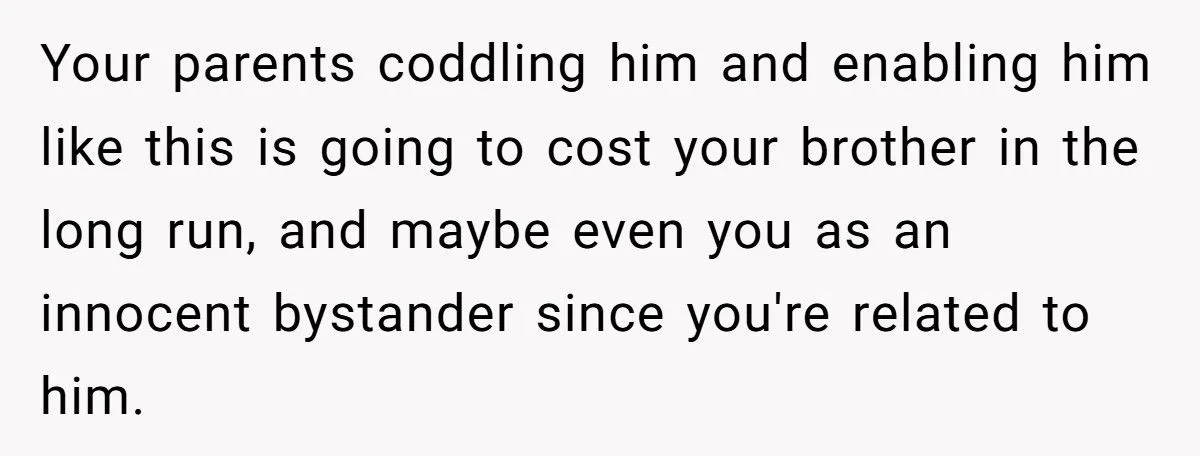 She Refused to Protect Her Autistic Brother from the Consequences of His Bullying