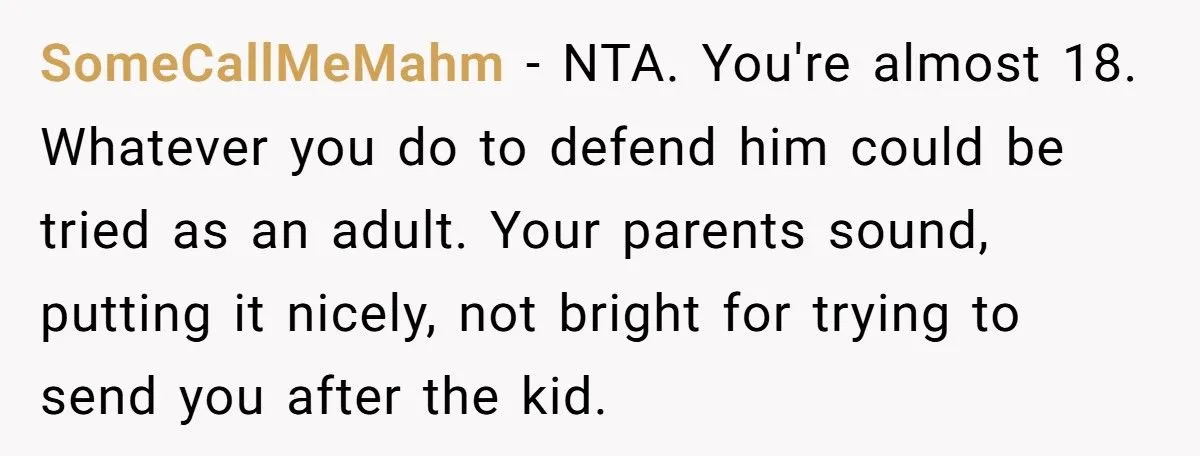 She Refused to Protect Her Autistic Brother from the Consequences of His Bullying She Refused to Protect Her Autistic Brother from the Consequences of His Bullying