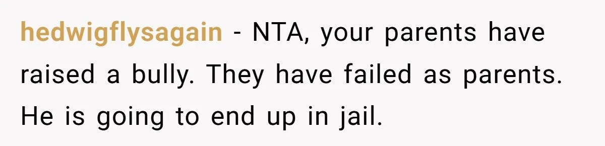 She Refused to Protect Her Autistic Brother from the Consequences of His Bullying