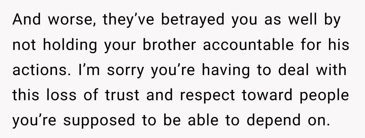 She Refused to Protect Her Autistic Brother from the Consequences of His Bullying