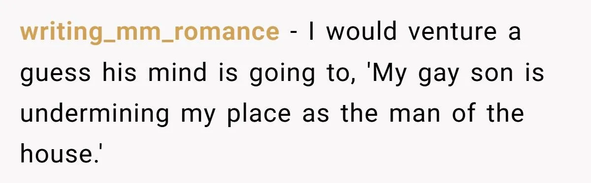 Dad Couldn’t Afford It, Gay Son Could - The Dad Loses It Over “Man of the House” Pride