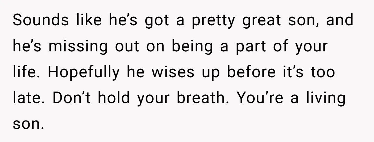 Dad Couldn’t Afford It, Gay Son Could - The Dad Loses It Over “Man of the House” Pride