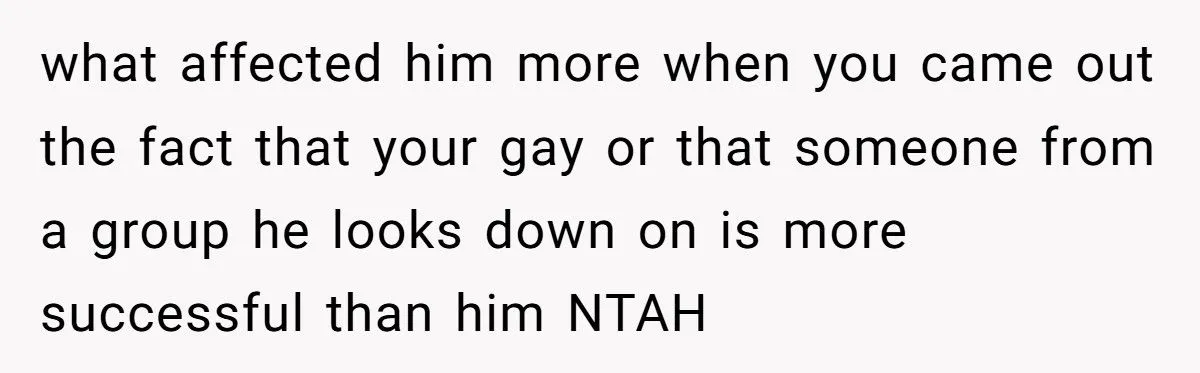 Dad Couldn’t Afford It, Gay Son Could - The Dad Loses It Over “Man of the House” Pride