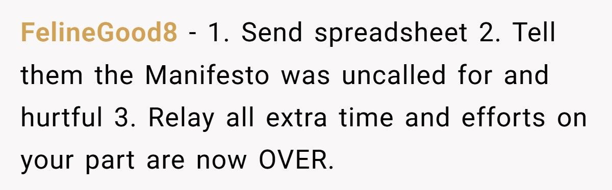 She’s Ready to Stop Doing All the Extra Work for Her Ex After He Refused a Simple Favor