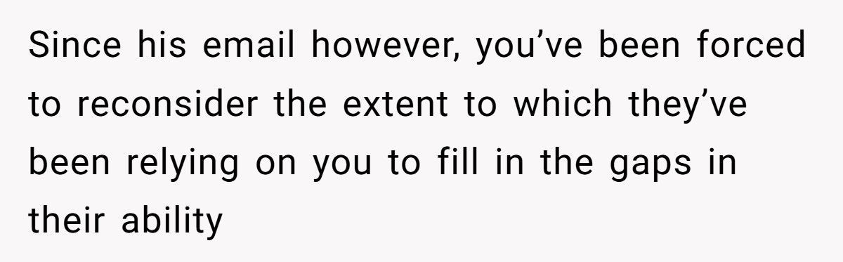 She’s Ready to Stop Doing All the Extra Work for Her Ex After He Refused a Simple Favor