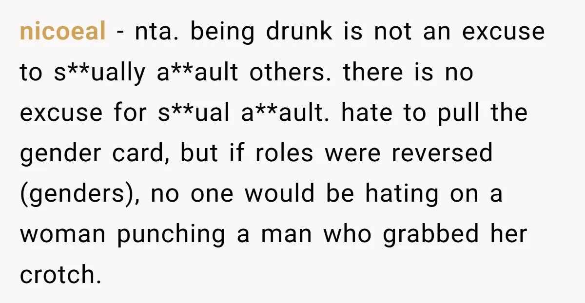 Gender Debate Erupts After Guy Punches Girl for Grabbing Him at Party