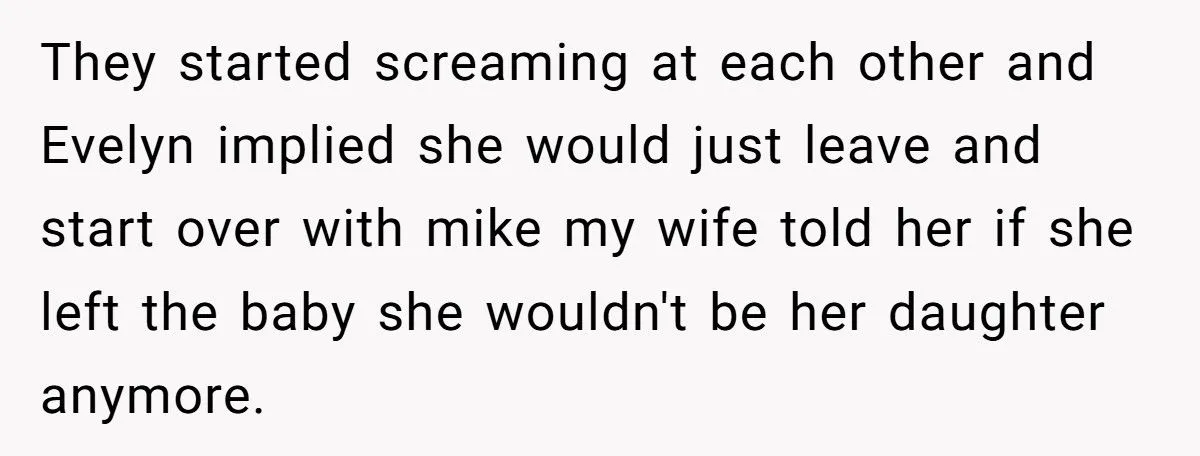 She Wanted Forgiveness After Walking Away from Her Baby, But Her Father Told Her She’ll Never Matter More Than the Ones Who Stayed