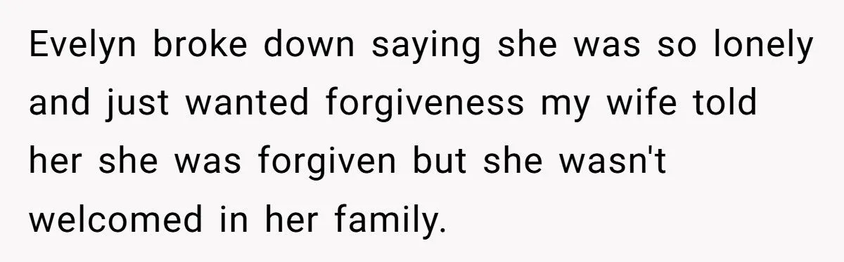 She Wanted Forgiveness After Walking Away from Her Baby, But Her Father Told Her She’ll Never Matter More Than the Ones Who Stayed