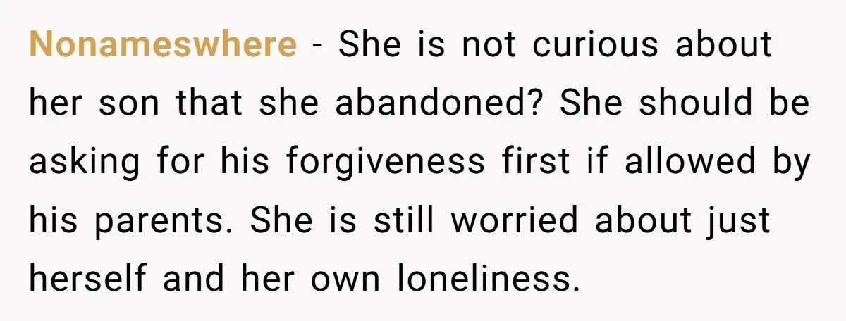 She Wanted Forgiveness After Walking Away from Her Baby, But Her Father Told Her She’ll Never Matter More Than the Ones Who Stayed