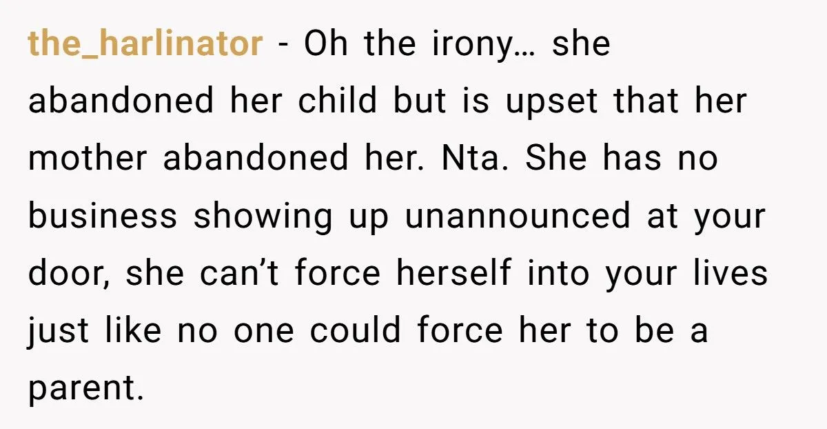 She Wanted Forgiveness After Walking Away from Her Baby, But Her Father Told Her She’ll Never Matter More Than the Ones Who Stayed