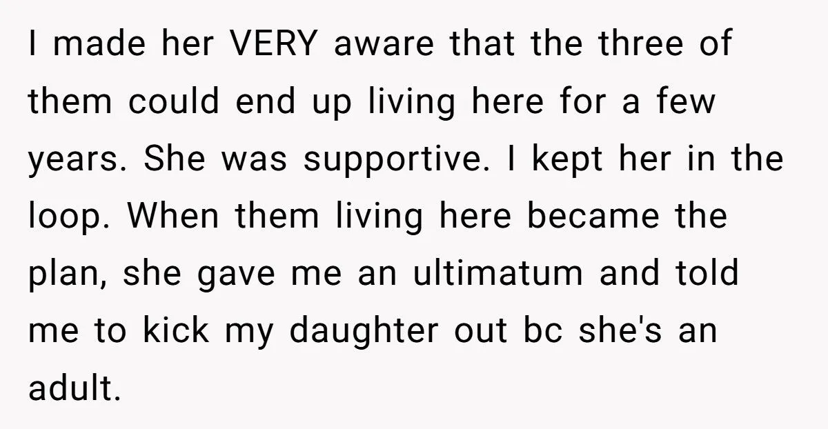 Father Lets Pregnant Daughter Move In Despite Girlfriend’s Ultimatum