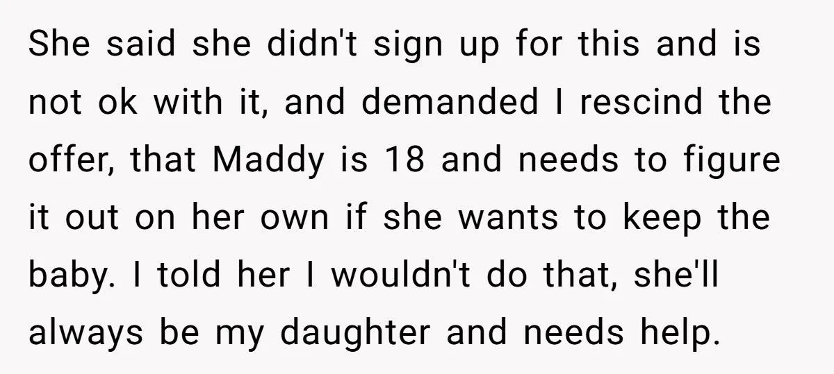 Father Lets Pregnant Daughter Move In Despite Girlfriend’s Ultimatum