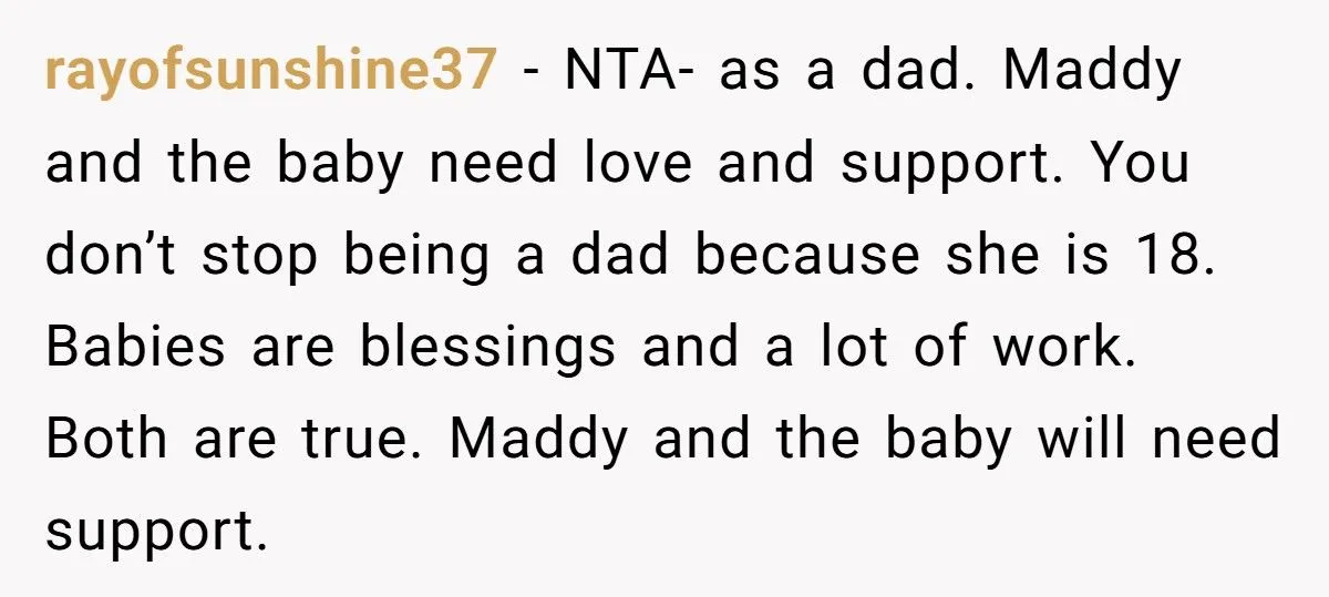 Father Lets Pregnant Daughter Move In Despite Girlfriend’s Ultimatum